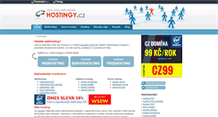 Desktop Screenshot of hostingy.cz